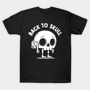 Back to Skull T-Shirt